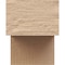 Ekena Millwork 6in. W x 8in. H x 32in. L Chapel Hill Woodgrain TimberThane Rafter Tail, Primed Tan RFTUR06X08X32CHPRCPR - alternate 3